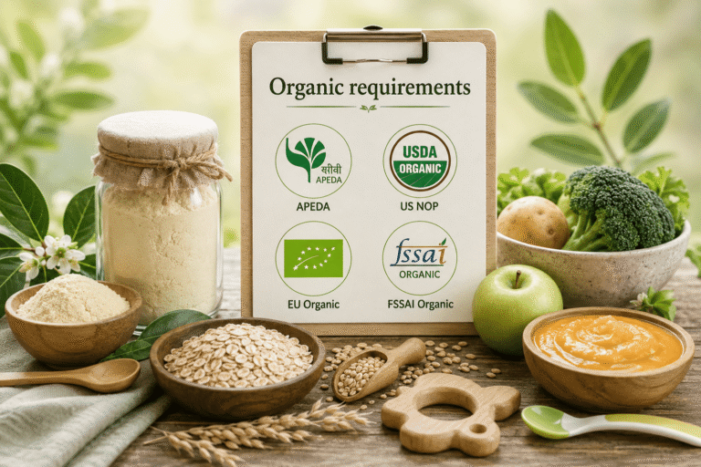 Organic requirements